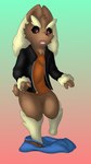 clothing featureless_crotch open_mouth pink_eyes solo yorusagi nintendo pokemon generation_4_pokemon lagomorph lopunny mammal pokemon_(species) 2017