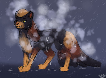 alternate_color female feral fur multi_tail outside quadruped raining simple_background soaked solo steam tail water wet conditional_dnp heliofox nintendo pokemon seraphina_(heliofox) canid canine canis fox generation_1_pokemon mammal ninetales pokemon_(species) digital_media_(artwork)