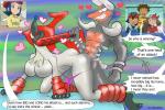 all_fours anthro anthro_on_anthro anthrofied big_breasts breasts clothing dialogue doggystyle drawing duo_focus eyeshadow female from_behind_position group gym_leader hair heart_symbol makeup male panties pulling_hair sex text touching_hair underwear xzeroman mythology nintendo pokemon pokemon_(anime) ash_ketchum brock_(pokemon) jessica_(pokemon) may_(pokemon) pokemon_trainer canid canid_demon canine demon furfrou generation_1_pokemon generation_6_pokemon hellhound kabuki_trim_furfrou mammal mega_evolution mega_houndoom mythological_canine mythological_creature pikachu pokemon_(species) 3:2 comic digital_media_(artwork) english_text