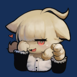 4_fingers ahoge alternative_fashion anthro bangs black_clothing black_dress black_topwear button_(fastener) clothing dress eyelashes female fingers fluffy fluffy_hair fur gesture goth gothic_lolita hair hand_gesture hand_on_face heart_symbol j-fashion kemono lolita_(fashion) looking_at_viewer one_eye_obstructed open_mouth open_smile pigtails pointing pointing_at_viewer pupils red_eyes short_hair slit_pupils smile solo tan_body tan_ears tan_fur tan_hair topwear white_clothing white_pupils white_topwear hasukii herba_(hasukii) canid canine mammal 1:1 alpha_channel bust_portrait low_res portrait