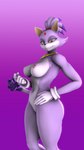 accessory anthro areola beckoning belly bindi breasts clothing female forehead_gem gem gesture gloves gold_(metal) hair hair_accessory hairband handwear looking_at_viewer neckwear nipples nude pink_areola pink_nipples purple_body purple_hair smile smiling_at_viewer solo white_belly yellow_eyes thevestige sega sonic_the_hedgehog_(series) warfare_machine blaze_the_cat warfare_blaze felid feline mammal 3d_(artwork) digital_media_(artwork) hi_res source_filmmaker_(artwork)