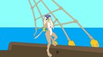 anthro breasts female floppy_ears lop_ears melee_weapon pirate solo sword weapon dagurmawth book_of_lust caroline_waters lagomorph leporid mammal rabbit 16:9 hi_res widescreen