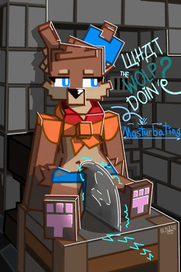 anthro blue_eyes bored bow_ribbon bra breasts brown_body brown_fur clothed clothing female fur hair masturbation medium_breasts orange_clothing orange_shirt orange_topwear pawpads paws red_bra red_clothing red_underwear shirt solo tan_body tan_fur text topwear underwear rafat4t microsoft minecraft mojang pixile_studios super_animal_royale xbox_game_studios oerlikon_peshka canid canine canis mammal super_timber_wolf_(sar) super_wolf_(sar) wolf 2026 artist_name colored digital_drawing_(artwork) digital_media_(artwork) english_text hi_res painting_(artwork) shaded signature