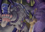 5_toes abs anal anal_penetration animal_genitalia anthro anthro_penetrated anus balls becoming_erect becoming_erect_while_penetrated big_penis cape clothing duo erection feet genitals grey_balls grey_sheath humanoid_feet knot male male_penetrated melee_weapon muscular muscular_anthro muscular_male nipples pawpads penetration penis pink_penis plantigrade sheath size_difference sword tentacles toes unsheathing urethral urethral_penetration weapon inkudoragoon elden_ring fromsoftware blaidd_(elden_ring) elden_beast_(elden_ring) canid canine canis mammal wolf 2022 2d_animation animated long_playtime motion_tweening no_sound webm