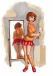 eyewear female glasses hair hanna-barbera magnifying_glass mirror not_furry scooby-doo_(series) short_hair solo sweater unknown_artist upskirt velma_dinkley
Rating: Questionable
Score: 10
User: Ratty
Date: July 12, 2011