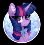 bow_(feature) bow_tie female feral horn inner_ear_fluff looking_at_viewer solo tuft vird-gi friendship_is_magic hasbro my_little_pony mythology twilight_sparkle_(mlp) equid equine mammal mythological_creature mythological_equine unicorn 2019 alpha_channel digital_media_(artwork) hi_res