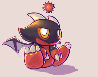 3_claws anthro black_body black_scales clawed_hands claws gloves_(marking) grumpy male markings red_body red_scales scales sitting solo toe_claws white_eyes wings yellow_sclera chibsarts mythology sega sonic_the_hedgehog_(series) chiderg chao_(sonic) dragon mythological_creature mythological_scalie scalie