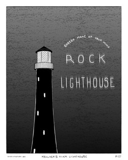 beacon_(light) border curved_text dialogue lighthouse night railing speech_bubble text white_border window zero_pictured sharkinthepark 2025 4:5 absurd_res comic english_text greyscale hi_res monochrome