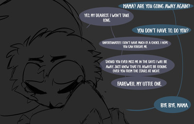 anthro bodily_fluids clothing crying dialogue duo female grey_background hair male robe short_hair simple_background speech_bubble tears text white_text teathekook hellaverse helluva_boss queen_octavia_(teathekook) stolas_(helluva_boss) avian bird owl owl_demon hi_res mother_(lore) mother_and_child_(lore) mother_and_son_(lore) parent_(lore) parent_and_child_(lore) parent_and_son_(lore) son_(lore)