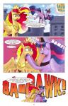 2016 comic crown dialogue egg english_text equestria_girls equid equine feathered_wings feathers female feral friendship_is_magic glowing hasbro headgear hi_res horn jewelry magic mammal my_little_pony mythological_creature mythological_equine mythology saturdaymorningproj sunset_shimmer_(eg) text twilight_sparkle_(mlp) winged_unicorn wings