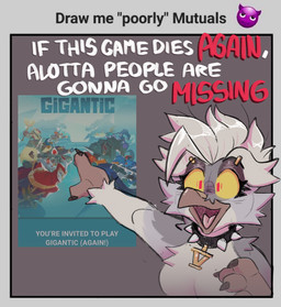 anthro bandage_on_beak beak biped collar dialogue eyebrow_piercing facial_piercing female gesture hand_gesture open_mouth piercing pointing solo spiked_collar spikes text tongue yellow_eyes flipyart gigantic joy_(shammy) avian bird owl digital_media_(artwork) english_text