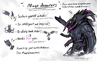 1_eye ambiguous_gender brochure clothing exclamation_point gesture hand_gesture hat headgear headwear multi_arm multi_limb pointing purple_body sales_pitch simple_background solo text text_background white_background wizard_hat themefinland eldritch_abomination humanoid 2025 artist_name digital_drawing_(artwork) digital_media_(artwork) english_text half-length_portrait hi_res portrait sketch
