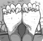 2023 4_toes bethesda_softworks black_and_white bodily_fluids canid canine canis claws coyote fallout feet female female_focus first_person_view foot_fetish foot_focus foot_on_face foot_shot furniture humanoid_feet hybrid laugh mammal monochrome night_stalker_(fallout) pit_viper plantigrade pzf_(artist) rattlesnake reptile scalie snake sofa soles solo_focus sweat sweaty_feet toe_claws toe_scrunch toes viper