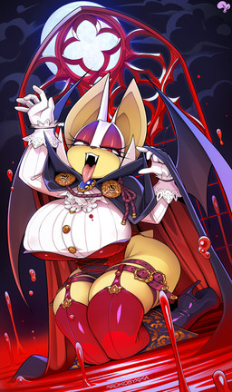 5_fingers :3 anthro bat_wings big_breasts black_clothing black_latex black_legwear black_thigh_boots black_thigh_highs boots breasts cape clothed clothed_anthro clothed_female clothing eyelashes fangs female female_anthro fingers footwear full_moon gloves hair handwear high_heeled_boots high_heels latex latex_boots latex_clothing latex_footwear latex_legwear latex_thigh_boots latex_thigh_highs legwear looking_at_viewer membrane_(anatomy) membranous_wings moon open_mouth red_eyes shoes solo teeth thick_thighs thigh_boots thigh_highs tongue tongue_out white_hair wings krokobyaka sega sonic_the_hedgehog_(series) rouge_the_bat bat mammal vampire 2025 digital_media_(artwork) hi_res