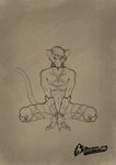 bdsm bondage bound digital_media_(artwork) hi_res illustration invalid_tag kneeling knot krita_(disambiguation) male mammal murid murine nsfw nsfw_furry rat restraints rodent rope rope_bondage rope_harness submissive