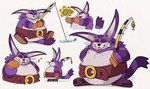 anthro belt clothing eyes_closed fishing_rod footwear fur gloves handwear male purple_body purple_fur sandals shoes style_emulation bearafterall sega sonic_the_hedgehog_(series) big_the_cat froggy_(sonic) amphibian domestic_cat felid feline felis frog mammal hi_res