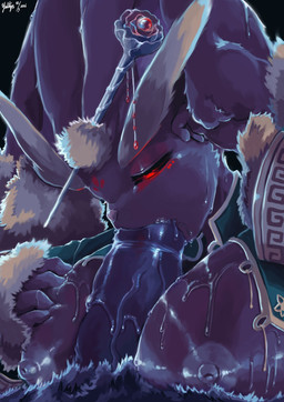 5_fingers anthro anthro_on_anthro anthro_penetrated anthro_penetrating anthro_penetrating_anthro areola big_breasts big_ears big_penis black_body black_fur black_penis black_sclera bodily_fluids breasts brown_body brown_ears brown_fur clothed clothed_anthro clothed_female clothed_sex clothing duo erection exposed_breasts eyebrows eyelashes fellatio female female_anthro female_focus female_penetrated fingers fur gem genitals glowing glowing_eyes green_clothing grey_areola grey_nipples humanoid_genitalia humanoid_penis male male/female male_anthro male_penetrating male_penetrating_female multicolored_body multicolored_fur narrowed_eyes nipple_dip nipples oral oral_penetration penetration penile penile_penetration penis penis_in_mouth pink_nose pokemorph red_eyes red_gem saliva saliva_on_breasts saliva_on_face saliva_on_penis sex snout solo_focus sweat sweaty_face tan_body tan_ears tan_eyebrows tan_fur titfuck_fellatio two_tone_body two_tone_fur yultzr nintendo pokemon generation_6_pokemon lagomorph mammal mega_evolution mega_lopunny pokemon_(species) 2026 dated hi_res signature