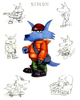 anthro armchair beverage_can bored bottomwear box canadian_flag chair clothed clothing container controller electric_guitar fanny_pack footwear fur furniture green_bottomwear green_clothing green_pants grey_body grey_fur guitar hat headgear headwear jacket male multiple_poses musical_instrument orange_clothing orange_jacket orange_topwear pants pizza_box playing_guitar playing_music plucked_string_instrument pose red_clothing red_hat red_headwear shirt shoes sitting skateboard skateboarding skull_on_clothing smile solo string_instrument tail topwear tv_remote vehicle young young_anthro young_male jake_lunt_davies don't_eat_the_neighbours simon_(don't_eat_the_neighbours) canid canine canis mammal wolf 2000 absurd_res concept_art hi_res sketch_page traditional_media_(artwork)
