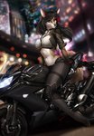 5_fingers anthro black_hair black_nose breasts female fingers hair midriff navel red_eyes smile solo elvofirida keira_niobe canid canine fox mammal 2021 digital_media_(artwork) hi_res