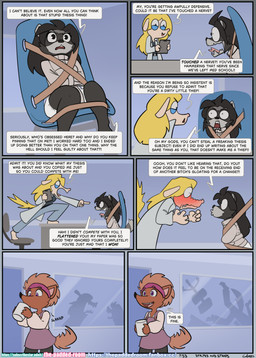 angry anthro asylum bdsm bondage bound coffee_mug diaper drinking duo female female/female hospital medical profanity restraints straitjacket straps text the_padded_room alexandra_ashuran esmeralda_kingsley ludivine_laminelle canid canine canis domestic_dog echidna mammal monotreme procyonid raccoon absurd_res comic english_text hi_res
