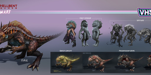 ambiguous_gender biped bipedal_feral claws digitigrade feral long_claws paws quadruped solo text hellbentgames video_horror_society aquatic monster reptile scalie 3d_(artwork) absurd_res concept_art digital_media_(artwork) digital_painting_(artwork) english_text hi_res official_art painting_(artwork)