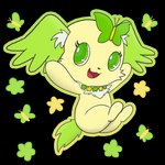 accessory anthro butterfly_(accessory) chibi female fur green_body green_eyes green_fur gun hair_accessory hairclip happy neck_tuft ranged_weapon semi-anthro solo tuft weapon yellow_body yellow_fur masterlinkx jewelpet sanrio sega sega_fave peridot_(jewelpet) arthropod butterfly canid canine canis domestic_dog insect lepidopteran mammal papillon toy_dog 1:1 alpha_channel hi_res