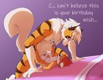 adult_on_young age_difference anal anal_penetration animal_genitalia animal_penis anthro anthro_on_anthro anthro_penetrated anthro_penetrating anthro_penetrating_anthro balls biped canine_genitalia canine_penis countershade_face countershade_fur countershade_torso countershading duo erection fingers fur fusion genitals hair knot knotting larger_male male male/male male_penetrated male_penetrating male_penetrating_male older_male open_mouth open_smile penetration penile penile_penetration penis penis_in_ass pokemon_fusion pop_(sound_effect) sex shota size_difference smaller_male smaller_penetrated smile striped_body striped_fur stripes tail text young young_anthro young_male younger_penetrated fluffytush nintendo pokemon brandon_(cookiefoxbrandon) rethex arcanine canid canine fox generation_1_pokemon growlithe mammal pokemon_(species) english_text hi_res