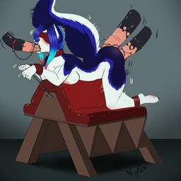 5_fingers all_three_filled anal anal_penetration animal_genitalia animal_penis anthro arms_tied bdsm big_breasts big_penis blindfold blue_body blue_fur blue_hair blue_nose blue_tail bondage_horse bound breasts chain chained collar equine_genitalia equine_penis facial_piercing female fingers fluffy fluffy_tail fully_bound fur genitals group hair legs_tied lying male male/female motion_blur motion_lines mottled mottled_genitalia mottled_penis multicolored_body multicolored_fur multicolored_hair multicolored_tail nose_piercing nose_ring on_front oral oral_penetration penetration penis piercing questionable_consent red_collar ring_piercing rough_sex septum_piercing sex side_boob side_view slim slim_anthro slim_female snout submissive submissive_female tail triple_penetration vaginal vaginal_penetration white_body white_fur white_tail mizukithia basian canid canine canis domestic_dog equid equine horse husky mammal nordic_sled_dog spitz 1:1