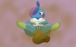 anthro anus blue_body blush breasts brown_feces colored_feces eyelashes feces feces_in_ass feces_pile feet female genitals hair hand_on_belly multicolored_body nipples pooping pooping_on_floor presenting pussy smelly solo spread_legs spreading tongue tongue_out unusual_feces white_body yellow_feces drain_scat nintendo pokemon drizzile generation_8_pokemon pokemon_(species) scalie 2019 hi_res