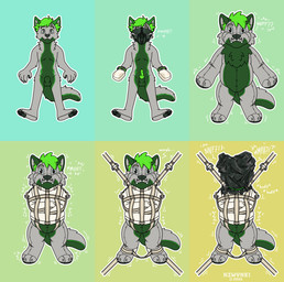 animal_genitalia anthro asphyxiation bag bagging balls bdsm bondage bondage_gear bound breath_play clothing costume erection erotic_asphyxiation fur furry_wearing_fursuit fursuit genitals green_body green_fur green_penis grey_body grey_fur hair handwear inside_clothing male mittens muzzle_(object) muzzled nude penis plastic_bag plushsuit restraints sheath simple_background solo straitjacket straps struggling tail text trapped trapped_in_clothing trapped_in_fursuit trash_bag kiwyne fauxil_fox_(character) canid canine fox mammal 2022 absurd_res artist_name digital_media_(artwork) hi_res sequence