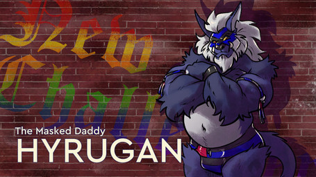 anthro blue_body blue_fur clothing collar fire flaming_tail fur hair leather_pride_colors long_hair male mask solo_focus spandex spiked_collar spikes sports_mask sportswear tail tight_clothing wrestler wrestling wrestling_mask mythology hydroplane canid canid_demon canine demon hellhound mammal mythological_canine mythological_creature tibicena 16:9 hi_res widescreen