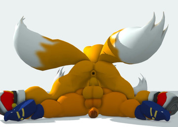 2_tails anal anal_penetration anthro anthro_on_anthro anthro_penetrated anthro_penetrating anthro_penetrating_anthro anus backsack balls balls_touching butt clothing duo footwear footwear_only from_behind_position genitals glans handwear lying lying_on_ground male male/male male_on_bottom male_on_top male_penetrated male_penetrating male_penetrating_male mostly_nude multi_tail on_bottom on_ground on_top penetration penile penile_penetration penis penis_in_ass prone_bone_position selfcest sex shoes shoes_only simple_background square_crossover tail white_background doomlazy27 kabalmystic_(modeler) thunderdogboi_(modeler) classic_sonic_(universe) prisma3d sega sonic_the_hedgehog_(series) classic_tails miles_prower canid canine fox mammal 2025 3d_(artwork) digital_media_(artwork)