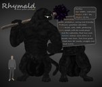 animal_genitalia anthro anus balls big_anus big_balls black_body black_skin facial_piercing genitals huge_anus huge_balls hyper hyper_anus hyper_balls hyper_genitalia male muscular nose_piercing nose_ring piercing ring_piercing sheath size_difference solo rhymald rhymald_(rhymald) felid mammal pantherine tiger werecreature werefelid werepantherine weretiger absurd_res hi_res model_sheet