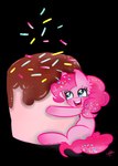 2016 alpha_channel blue_eyes blush blush_lines colored cupcake curled_mane curled_tail cutie_mark digital_drawing_(artwork) digital_media_(artwork) earth_pony equid equine eyelashes female female_feral feral food friendship_is_magic fur giant_food hasbro hi_res hooves horse hug hugging_object long_mane long_tail mammal mane my_little_pony open_mouth open_smile pink_body pink_fur pink_hooves pink_mane pink_tail pinkie_pie_(mlp) pony quadruped rakkyoarts red_tongue shaded signature simple_background sitting smile solo sparkles sparkling_eyes sprinkles sprinkles_in_mane sprinkles_on_tail tail teeth thin_eyebrows tongue transparent_background unguligrade