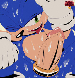 accessory added_anatomy anthro balls bedroom_eyes blue_body blue_fur bodily_fluids cock_ring cum cum_on_penis cum_on_self cum_on_tongue cum_string erection fur genital_fluids genitals hair half-closed_eyes humanoid_genitalia humanoid_penis jewelry looking_at_viewer male narrowed_eyes nude one_eye_closed penis penis_accessory penis_jewelry seductive smile solo spread_legs spreading tongue tongue_out wink winking_at_viewer ladycherrybomba sega sonic_the_hedgehog_(series) sonic_the_hedgehog eulipotyphlan hedgehog mammal digital_media_(artwork) hi_res