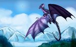 feral horn simple_background smile solo tail wings katruna94 mythology morkep dragon mythological_creature mythological_scalie reptile scalie 2020 full-length_portrait hi_res portrait smaller_version_at_source