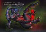 anthro breasts claws clothing cybernetics dildo female footwear genitals high_heels machine masturbation nipples pussy sex_toy shoes solo text himerosy sinfuld3 bionicle lego roodaka biomechanical rahi scalie visorak vortixx hi_res matoran_text