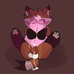 anal anal_penetration anthro bodily_fluids breed cum cum_drip cum_in_ass cum_inside dripping duo ejaculation female genital_fluids leaking_cum male male/female penetration sex solark1tty canid canine domestic_cat felid feline felis fox mammal 1:1 hi_res