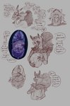 anthro death digestion fatal fatal_vore head_in_mouth oral oral_head_gulp size_difference vore crunchy_kitkat absurd_res hi_res