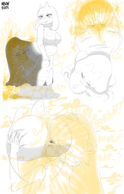 2_horns anthro barefoot belly big_breasts big_butt biped blush breasts breath bubble_butt butt butt_grab clothed clothing dress duo dutch_oven eye_roll eyewear face_in_ass fart fart_cloud fart_fetish fart_sniffing farting_on_another farting_on_face feet female female/female floppy_ears form_fitting glasses hair hand_on_butt horn human_on_anthro interspecies kneeling lop_ears mature_anthro mature_female narrowed_eyes onomatopoeia orange_fart_cloud overweight overweight_anthro overweight_female relieved round_glasses scut_tail short_tail simple_background sniffing sound_effects standing tail text tight_clothing tight_dress tight_robe under_clothes under_dress white_background wide_hips nbon undertale_(series) toriel boss_monster_(undertale) bovid caprine goat human mammal 2025 absurd_res digital_drawing_(artwork) digital_media_(artwork) greyscale hi_res monochrome signature sketch spot_color