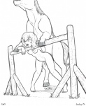 2014 abdominal_bulge bestiality cum equine female feral from_behind garabatoz horse human interspecies male mammal pussy sex
Rating: Explicit
Score: 13
User: Furrylovermiki
Date: April 21, 2014