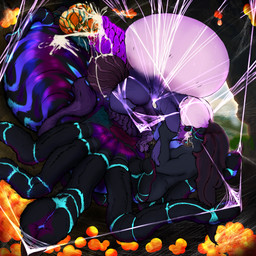 abdominal_bulge andromorph balls bodily_fluids breasts cave cum cum_drip cum_in_penis cum_inflation cum_inside cum_on_penis cumshot dripping duo egg egg_in_penis egg_insertion eggs_in_belly eggs_in_penis eggs_in_scrotum ejaculation genital_fluids genitals gynomorph inflated_balls inflated_belly inflation intersex intersex/intersex intersex_penetrating kiss_on_lips kissing kissing_while_penetrated kissing_while_penetrating oviposition penetration penis spider_web sweat sweatdrop sweaty_balls sweaty_body sweaty_breasts sweaty_genitalia upside_down upside_down_sex urethral urethral_penetration yonnixart blizzard_entertainment dungeons_and_dragons hasbro warcraft wizards_of_the_coast cyzarine_(yonnixart) ershkigal_(madrii) arachnid arachnid_taur arthropod arthropod_taur drider elf hybrid mygalomorph night_elf spider spider_taur tarantula tarantula_taur taur 1:1 absurd_res hi_res huge_filesize
