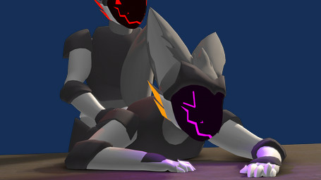 anthro claws cybernetics duo furniture hip_grab lying machine male male/male male_penetrating nude on_front on_table penetration pink_eyes red_eyes screen screen_face sex simple_background table tail transparent_background visualized cyborg protogen 16:9 3d_(artwork) 3d_animation alpha_channel animated animated_gif digital_media_(artwork) loop short_playtime source_filmmaker_(artwork) widescreen
