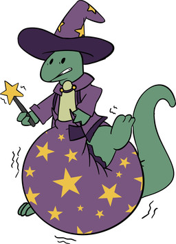 3_fingers 3_toes ambiguous_gender anthro big_diaper clenched_teeth clothed clothing coat diaper dot_eyes feet fingers green_body green_tail hat headgear headwear holding_object magic_user magic_wand multicolored_body on_one_leg pattern_diaper purple_clothing purple_coat purple_hat purple_headwear purple_topwear simple_background simple_eyes solo standing tail teeth toes topwear two_tone_body wearing_diaper white_background wizard_hat yellow_body sly_chestnut renaldo_(piemations) lizard reptile scalie 2025 full-length_portrait hi_res portrait