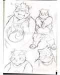 anthro belly big_belly blush bottomwear clothing humanoid_hands kemono male overweight overweight_male shirt shorts solo topwear young bbn morenatsu yukiharu_kuri canid canine mammal raccoon_dog tanuki 2014 4:5 sketch traditional_media_(artwork) unavailable_at_source