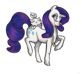 2012 blue_eyes cat cutie_mark duo equine eye_contact eyewear feline female feral friendship_is_magic glasses hair horn horse my_little_pony opalescence_(mlp) pet pony purple_hair rarity_(mlp) shivra unicorn
Rating: Safe
Score: 2
User: Sods
Date: November 18, 2012