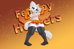 anthro bottomwear clothing femboy legwear looking_at_viewer male muscle_shirt simple_background skirt smile smiling_at_viewer solo text thigh_highs ilu-silyan boy_kisser_(meme) femboy_hooters silly_cat_(mauzymice) domestic_cat felid feline felis mammal 3:2 digital_drawing_(artwork) digital_media_(artwork) hi_res meme