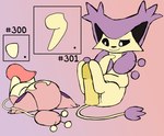 ambiguous_gender erection feet feral foot_fetish foot_play footjob genitals group hashtag id_number male number penile penis sex simple_background smile tail tapering_penis text secretsableye nintendo pokemon delcatty generation_3_pokemon pokemon_(species) skitty digital_media_(artwork) hi_res