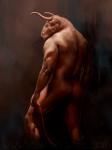 2013 bovine butt camille_swift facial_piercing horn male mammal minotaur nose_piercing nose_ring nude piercing rope solo tattoo yarn
Rating: Questionable
Score: 9
User: Munkelzahn
Date: February 08, 2014