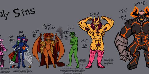 4_arms accessory alcohol andromorph arm_hair armor armpit_hair aroused aroused_face barazoku bell bell_collar belly_hair beverage black_body black_skin blue_body blue_eyes blue_skin blush bodily_fluids body_hair boots bovid_horn bovine_horn caprine_horn chain chest_hair chips_(food) cigarette cigarette_holder cigarette_smoke clothing collar cowboy_boots cuff_(restraint) curvy_figure dark_body dark_skin digitigrade drag_(fashion) dragon_wings ear_piercing ear_ring electronics envy eyewear facial_hair facial_piercing female fire flexing food footwear fungus fur fur_coat garter garter_belt garter_straps gauntlets genital_fluids genitals glasses gloves gluttony goatee goblin_male greed green_body green_eyes green_hair green_skin hair handwear happy_trail heart_eyes heart_symbol hooves horn horny_expression humiliation insect_wings intersex jewelry lava legwear lingerie looking_at_object looking_at_phone lust_(sin) male maleherm malnourished mandibles membrane_(anatomy) membranous_wings micropenis minotaur_female moss multi_arm multi_limb muscular muscular_andromorph muscular_female muscular_intersex muscular_male mushroom mustache nose_piercing orange_eyes overweight overweight_female paws penis penis_humiliation phone piercing pink_body pink_eyes pink_fur pink_hair pink_skin plant pointy_ears precum pride prosthetic prosthetic_arm prosthetic_limb pubes purple_body purple_hair purple_skin ram_horn red_eyes red_hair restraints ribs ring ring_(jewelry) ring_piercing scales shackles shaking sharp_teeth shoes shopping_bag skinny skinny_anthro sloth_(sin) small_penis small_penis_humiliation smoke sparkles stockings stretch_marks sweat sweating_profusely teeth text voluptuous vulva white_hair wings wrath yellow_body yellow_eyes yellow_skin yellow_teeth woxhex587 european_mythology greek_mythology mythology seven_deadly_sins abby_(woxhex) belial_(woxhex) bob_(woxhex) deedee_(woxhex) levi_(woxhex) monika_(woxhex) satie_(woxhex) animal_humanoid arthropod arthropod_humanoid bovid bovid_humanoid bovine bovine_humanoid demon elemental_creature fly_(animal) goblin humanoid insect insect_humanoid lagomorph lagomorph_humanoid lava_creature leporid leporid_humanoid mammal mammal_humanoid mineral_fauna minotaur pilosan rabbit rabbit_humanoid sloth xenarthran absurd_res english_text hi_res genderfluid_(lore) nonbinary_(lore)